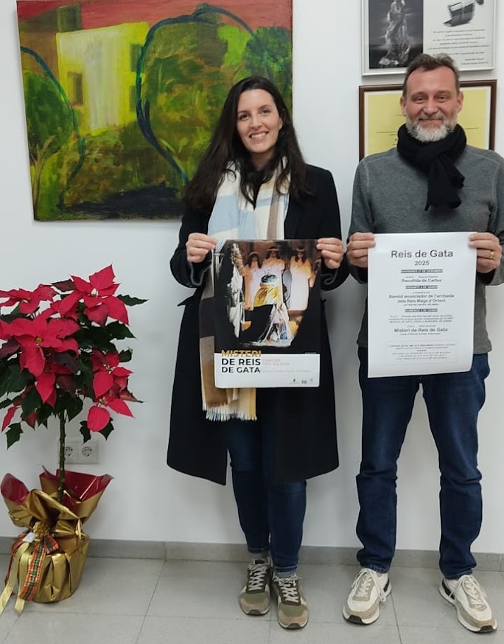 Toni Signes, regidor de Reis i Imma Arabí.jpg